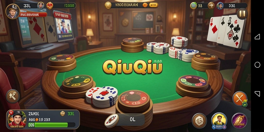 Gameplay menarik dari 33L saat bermain QiuQiu.