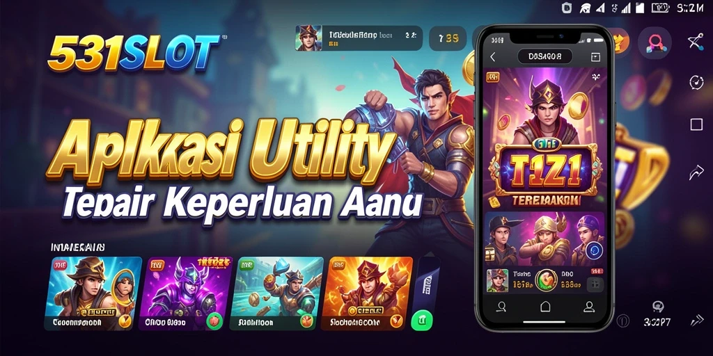 Tampilan aplikasi 531SLOT yang menarik dan fungsional.
