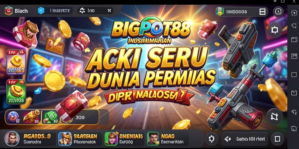 Tampilan gameplay seru dan adiktif di BIGPOT88.