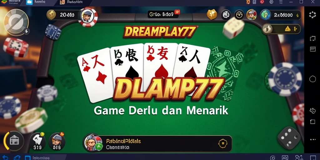 Screenshot permainan DREAMPLAY77 dengan tampilan grafis yang menarik.