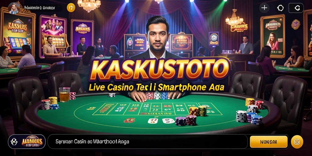 Gameplay menarik di KASKUSTOTO dengan dealer profesional.