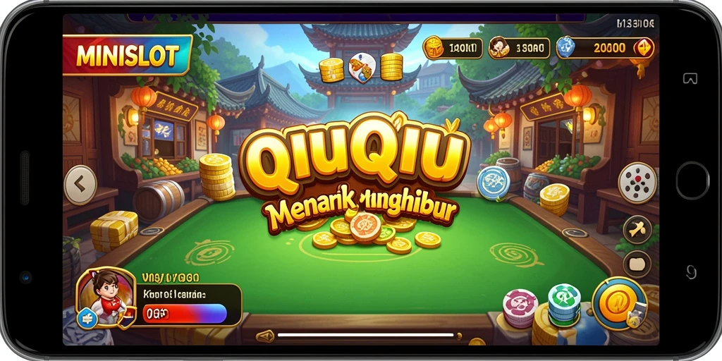 Gameplay seru QiuQiu di MINISLOT.