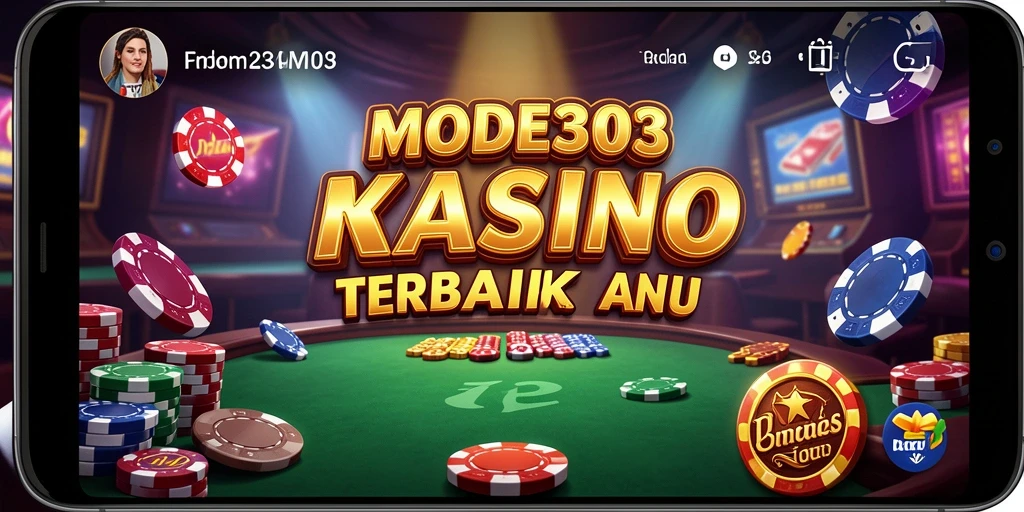 Screenshot gameplay MODE303 yang menunjukkan keseruan permainan Kasino.